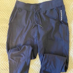 Alphalete premium joggers - navy blue